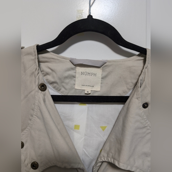 Numph Anthropologie Trench Coat - Picture 2 of 7
